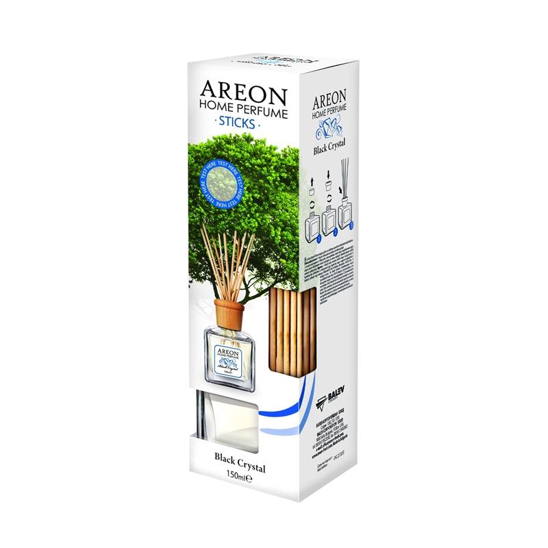 Areon Ароматизатор Home Perfume, пръчици, черен кристал, 150 mlна ниска цена с бърза доставка - BestPC.BG