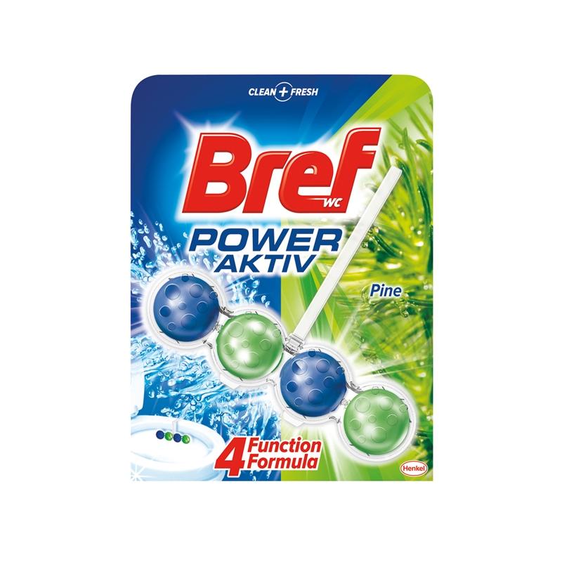 Почистващ продукт Bref Ароматизатор за тоалетна Power Aktiv, бор, 50 gна ниска цена с бърза доставка - BestPC.BG
