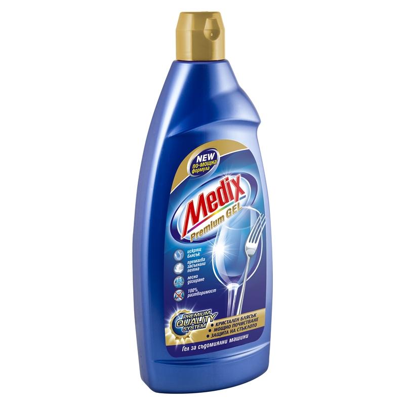 Почистващ продукт Medix Гел за съдомиялна машина Premium Gel, 600 mlна ниска цена с бърза доставка - BestPC.BG