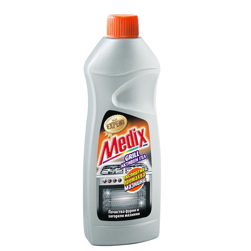 Почистващ продукт Medix Препарат за почистване на фурни и грилове Expert Grill, активен гел, 500 mlна ниска цена с бърза доставка - BestPC.BG