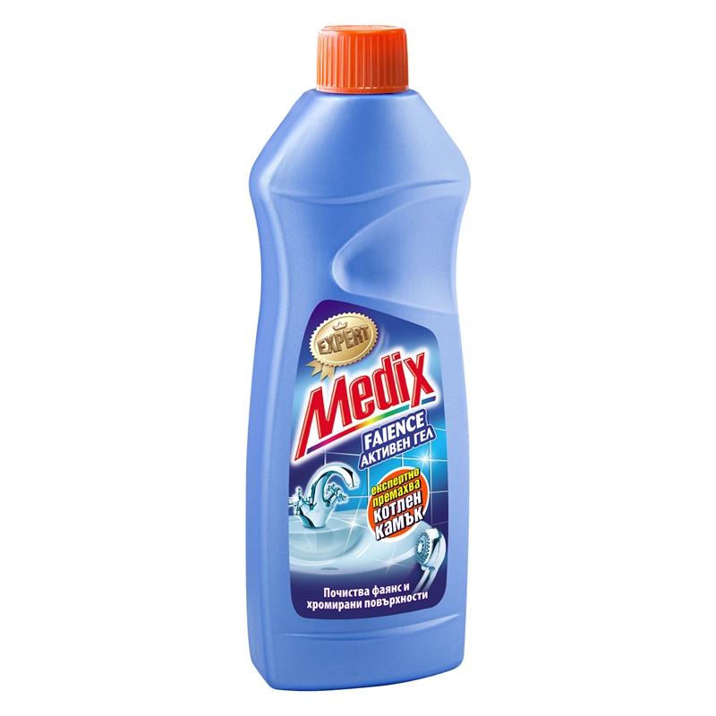 Почистващ продукт Medix Препарат за почистване на фаянс Expert Faience, активен гел, 500 mlна ниска цена с бърза доставка - BestPC.BG
