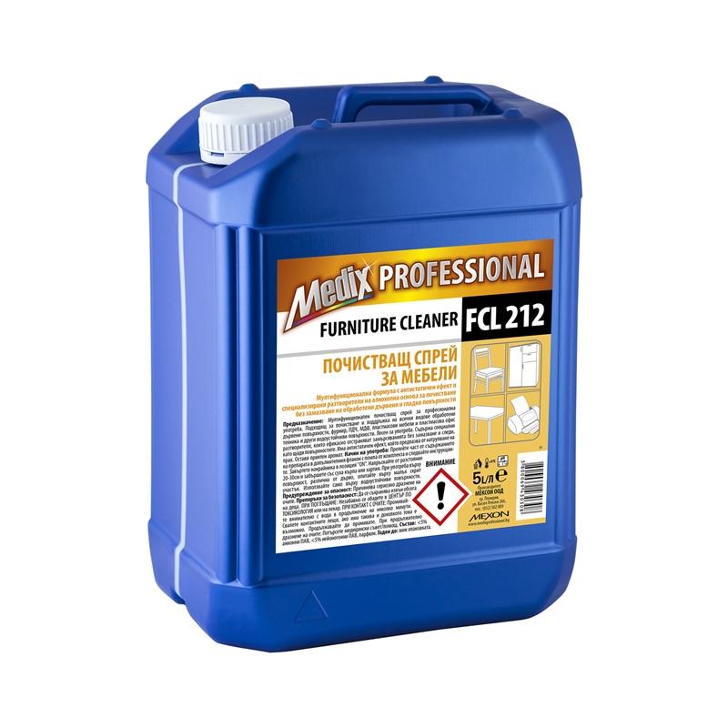 Почистващ продукт Medix Professional Почистващ препарат за мебели, FCL 212, 5 Lна ниска цена с бърза доставка - BestPC.BG