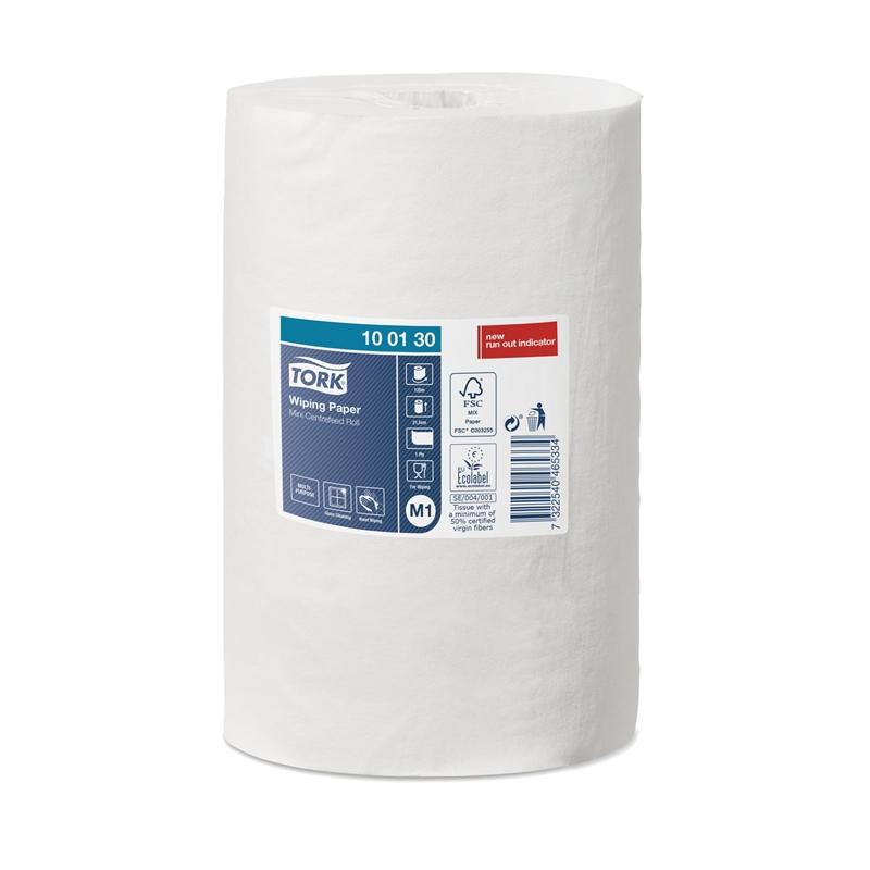 Продукт Tork Домакинска ролка M1, еднопластова, целулозна, 120 m, 11 брояна ниска цена с бърза доставка - BestPC.BG