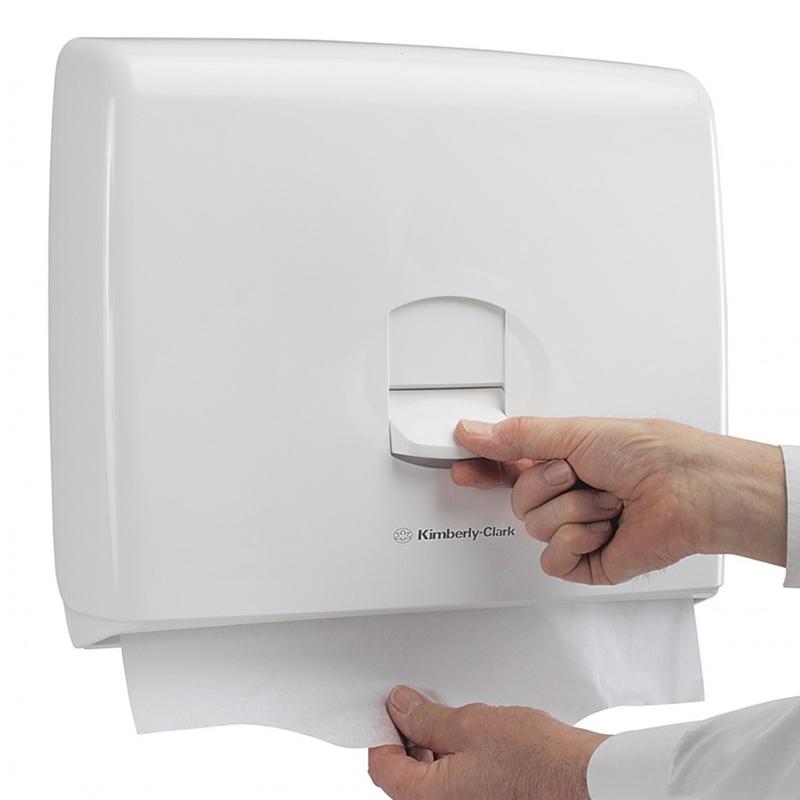 Kimberly-Clark Диспенсър за покривала за тоалетна чиния Aquariusна ниска цена с бърза доставка - BestPC.BG