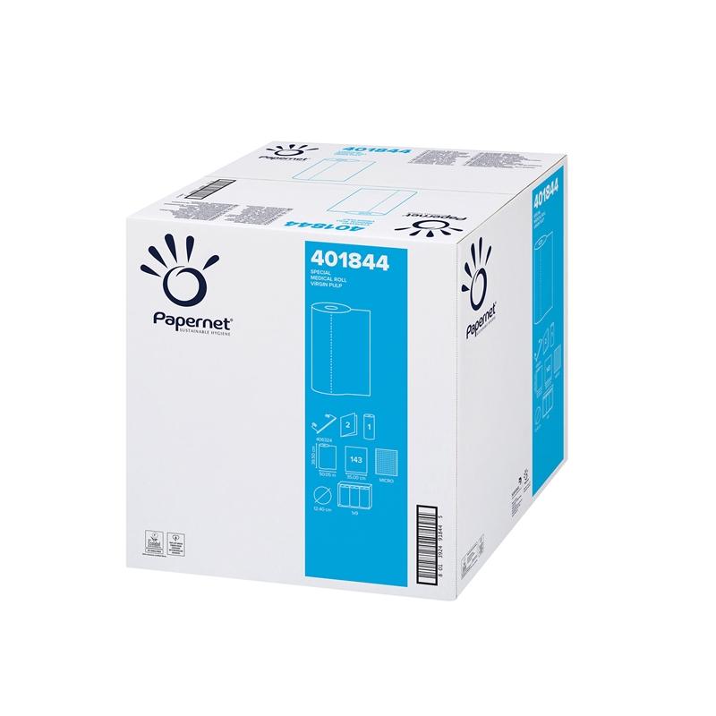 Продукт Papernet Еднократни чаршафи на ролка, 40 x 35 cm, с дължина до 50 m, 9 брояна ниска цена с бърза доставка - BestPC.BG