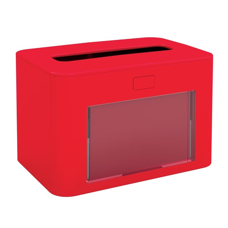 Papernet Диспенсър за салфетки Premium, на пачка, червенна ниска цена с бърза доставка - BestPC.BG