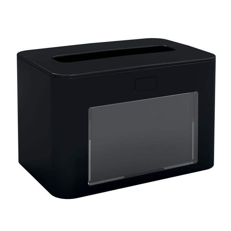 Диспенсър за салфетки Papernet Premium, на пачка, черен, 13.3 х 20 х 12.6 cmна ниска цена с бърза доставка - BestPC.BG
