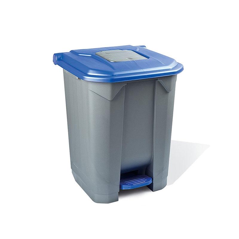 Planet Кош с разделение, с педал, 30 L, сив-синна ниска цена с бърза доставка - BestPC.BG