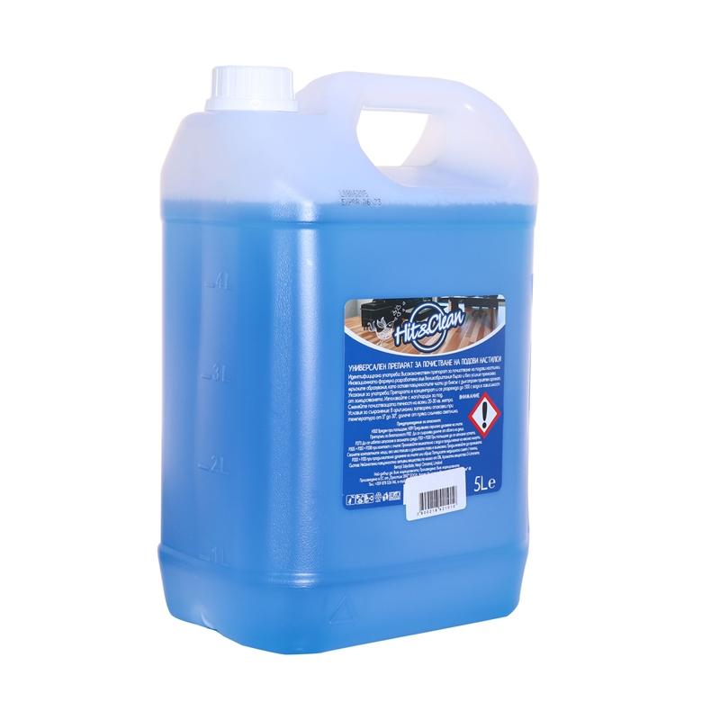 Почистващ продукт Hit&Clean Препарат за под, универсален, концентрат, океан, 5 Lна ниска цена с бърза доставка - BestPC.BG