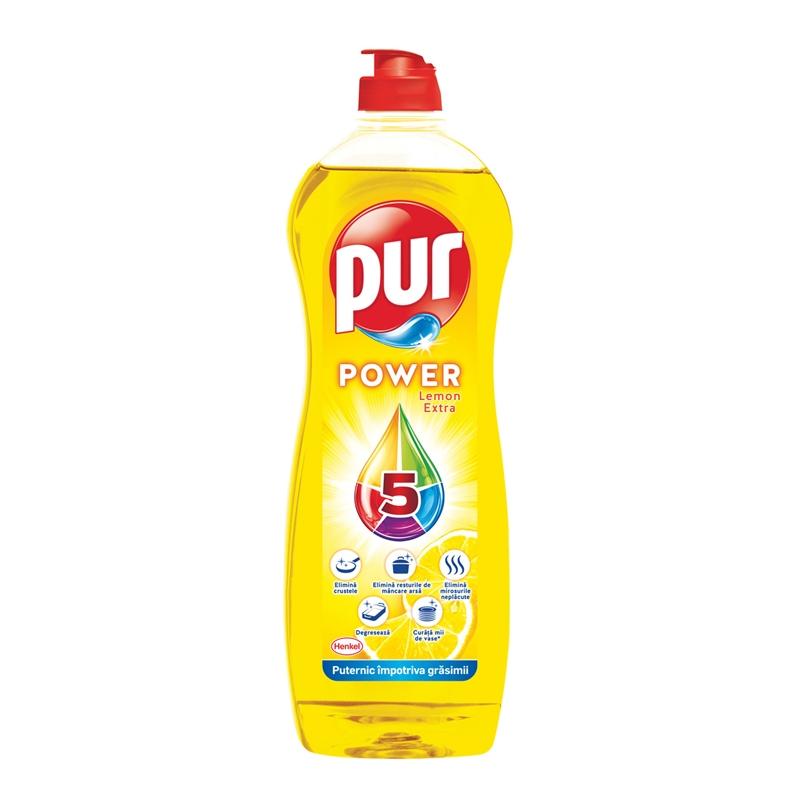 Почистващ продукт Pur Препарат за миене на съдове Duo Power, лимон, 750 mlна ниска цена с бърза доставка - BestPC.BG