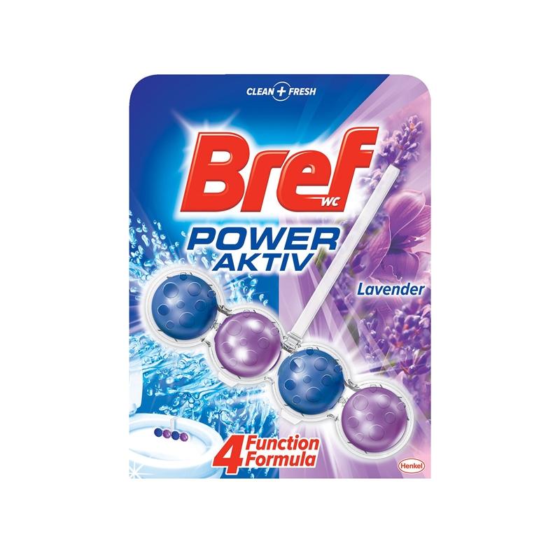 Почистващ продукт Bref Ароматизатор за тоалетна Power Aktiv, лавандула, 50 gна ниска цена с бърза доставка - BestPC.BG