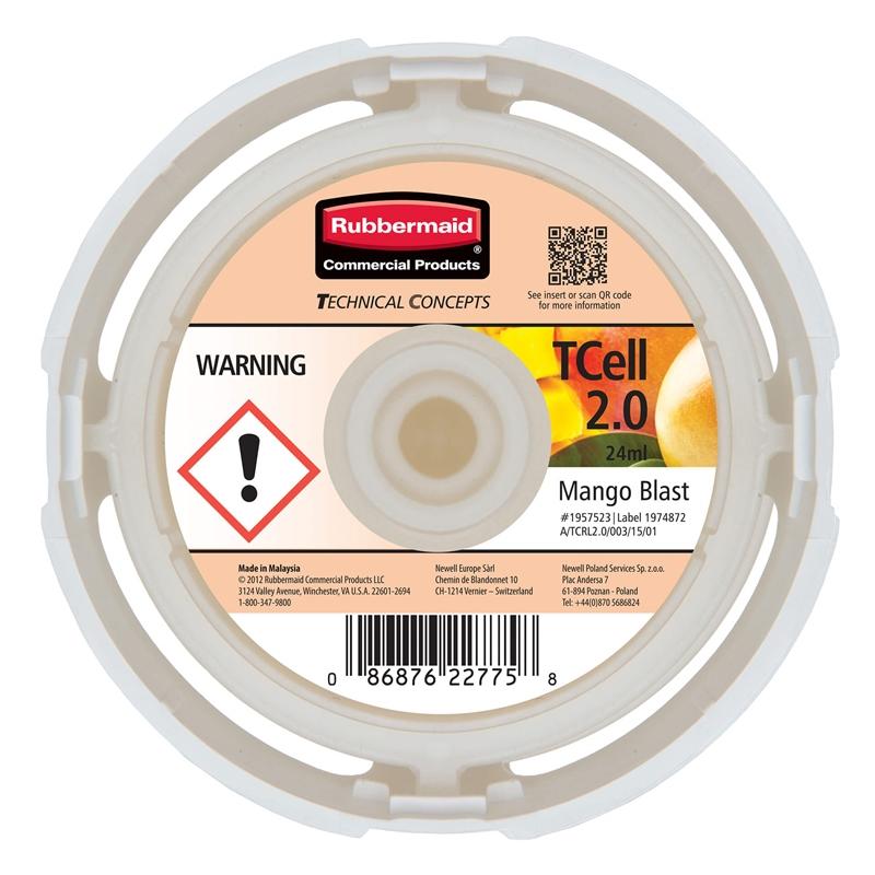 Rubbermaid Пълнител за ароматизатор TCell 2.0, мангона ниска цена с бърза доставка - BestPC.BG