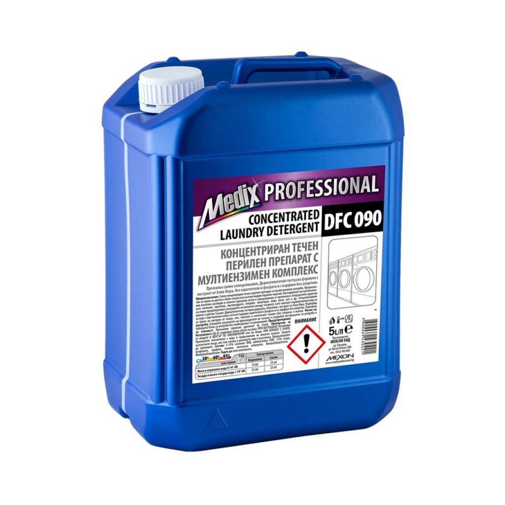 Почистващ продукт Medix ProfessionaL Концентриран перилен препарат, течен, DFC 090, 5 Lна ниска цена с бърза доставка - BestPC.BG