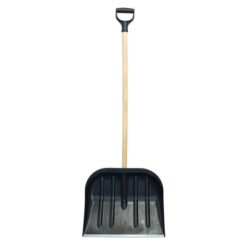 Лопата за сняг, с алуминиева лайстна и дръжка, 49 cmна ниска цена с бърза доставка - BestPC.BG