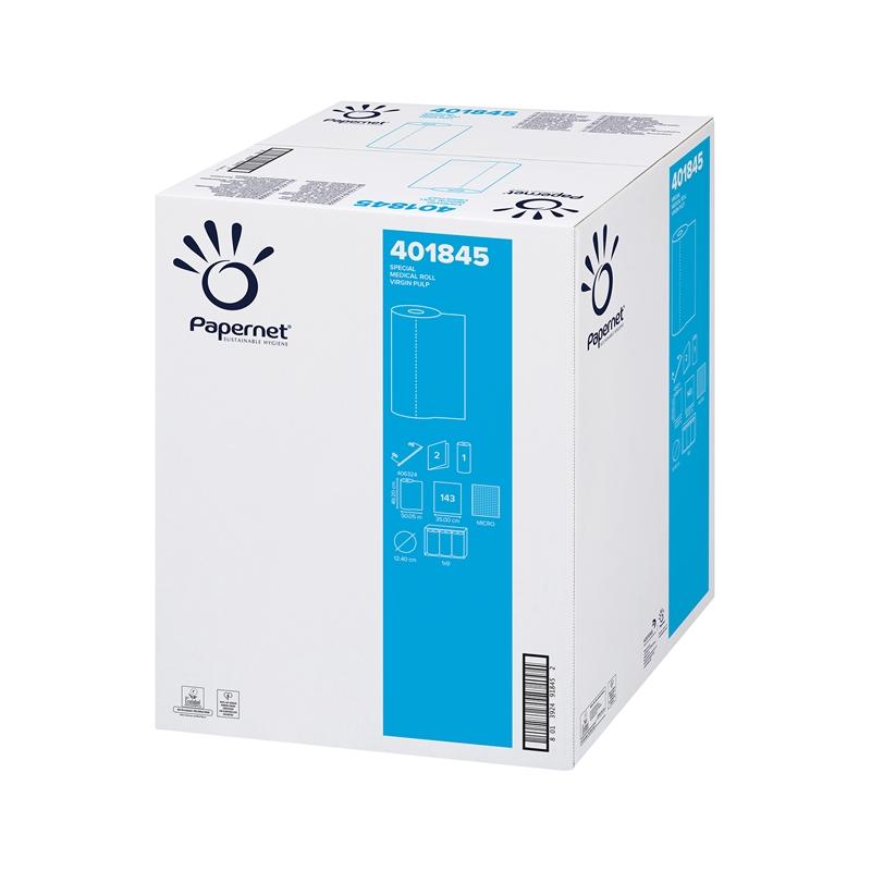 Продукт Papernet Еднократни чаршафи на ролка, 50 x 35 cm, с дължина до 50 m, 9 брояна ниска цена с бърза доставка - BestPC.BG