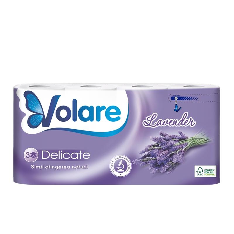 Продукт Regina Тоалетна хартия Лавандула, целулоза, трипластова, 135 къса, 8 брояна ниска цена с бърза доставка - BestPC.BG