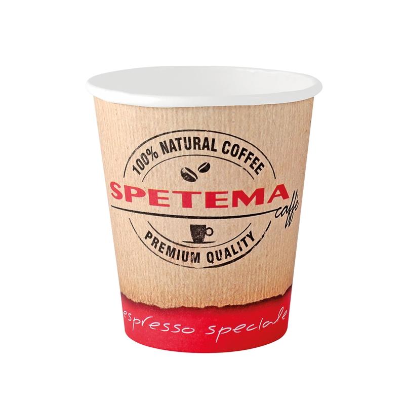 Spetema Картонена чаша, 207 ml , 100 брояна ниска цена с бърза доставка - BestPC.BG