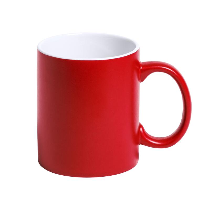 Cool Чаша Lousa, керамична, 350 ml, червено и бялона ниска цена с бърза доставка - BestPC.BG