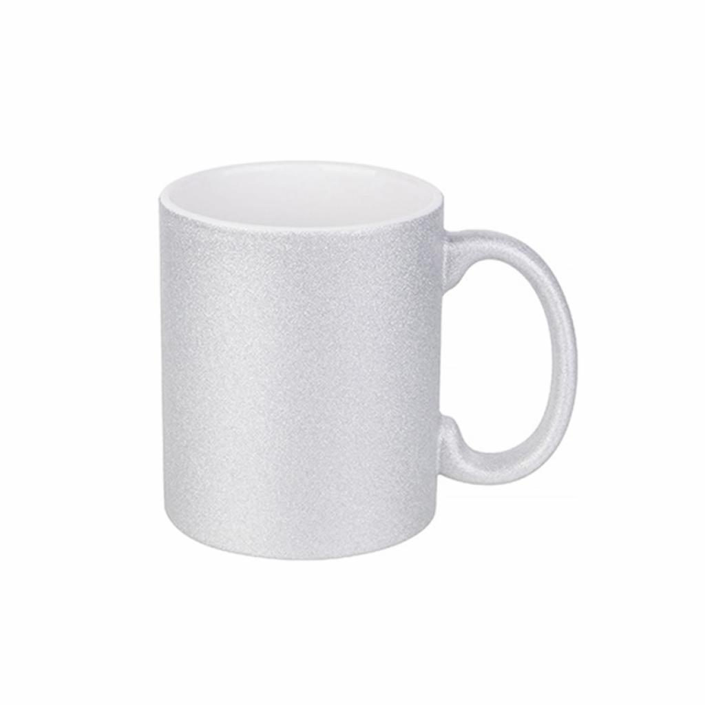 BESTSUB Чаша, глитер, сребриста, 330 mlна ниска цена с бърза доставка - BestPC.BG