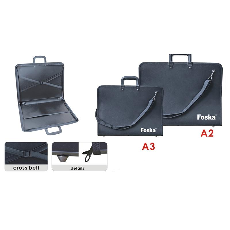 Продукт Foska Чанта за художници, A3, 46.5 x 35 x 3.8 cm, чернана ниска цена с бърза доставка - BestPC.BG