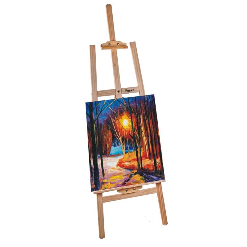 Foska Статив, дървен, 51 x 71 x 142 cmна ниска цена с бърза доставка - BestPC.BG