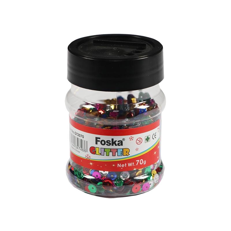 Foska Пайети, 70 g, кръгчетана ниска цена с бърза доставка - BestPC.BG