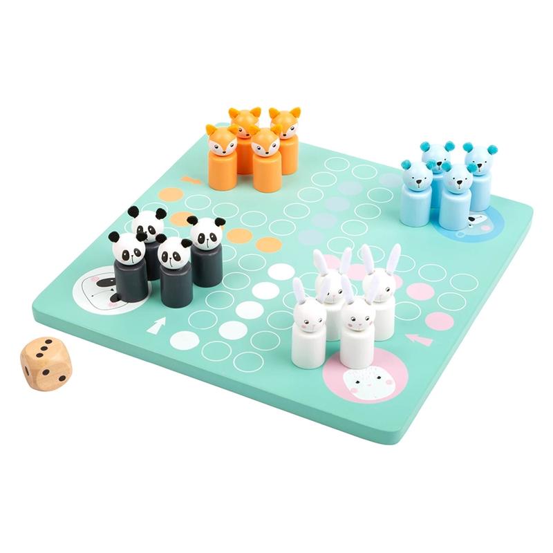 Small Foot Игра Не се сърди, човече, в пастелни цветовена ниска цена с бърза доставка - BestPC.BG