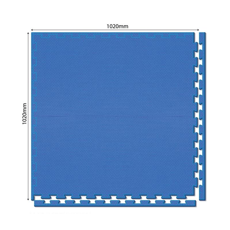 Nowa Szkola Пъзел мека настилка, 102.6 х 102.6 cm, синна ниска цена с бърза доставка - BestPC.BG