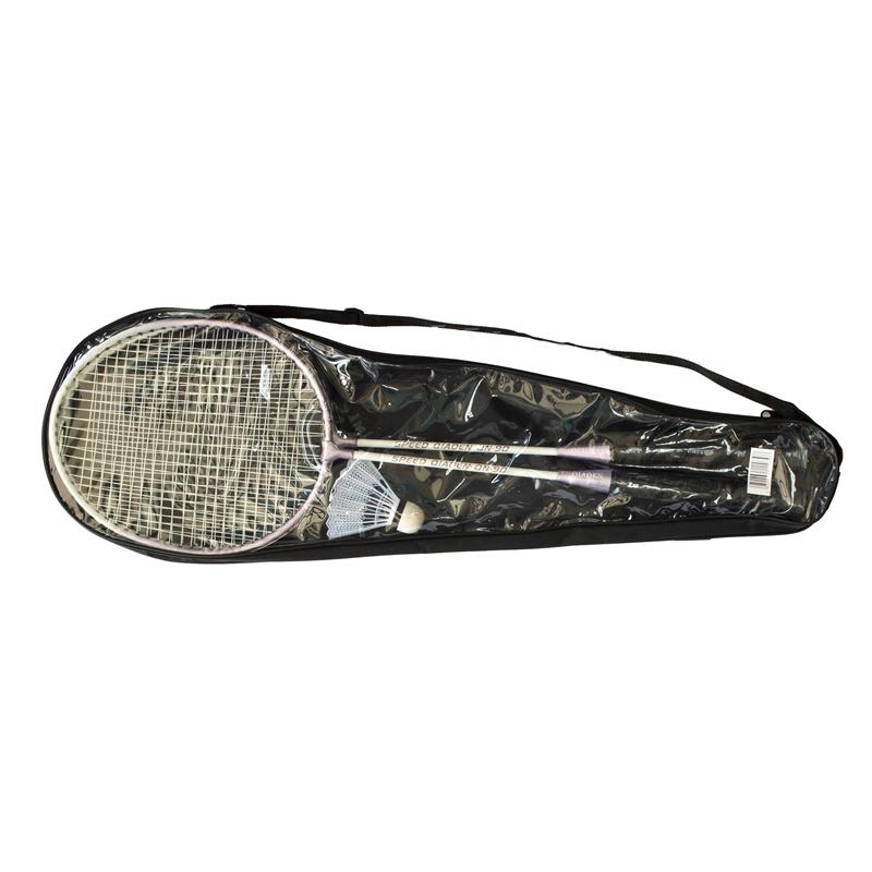 Продукт Комплект за бадминтон, за двама, с 2 ракети и 1 перце, асортина ниска цена с бърза доставка - BestPC.BG