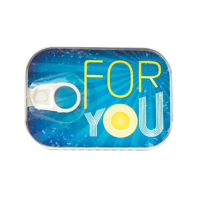 Продукт Gespaensterwald Картичка-консерва, For you, синяна ниска цена с бърза доставка - BestPC.BG