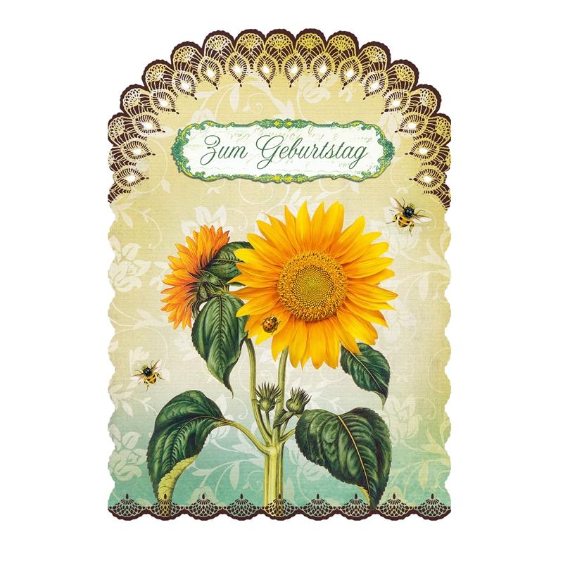 Продукт Gespaensterwald Картичка, Romantique, слънчогледна ниска цена с бърза доставка - BestPC.BG