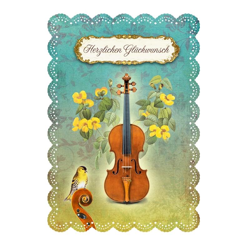 Продукт Gespaensterwald Картичка, Romantique, цигулкана ниска цена с бърза доставка - BestPC.BG