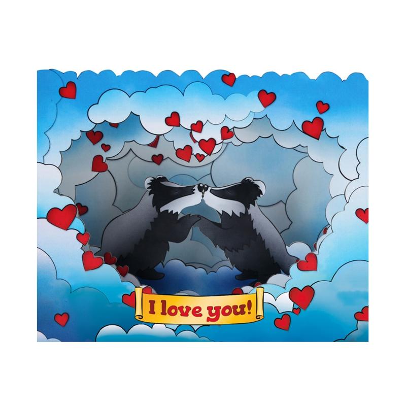 Продукт Gespaensterwald 3D картичка, I love youна ниска цена с бърза доставка - BestPC.BG