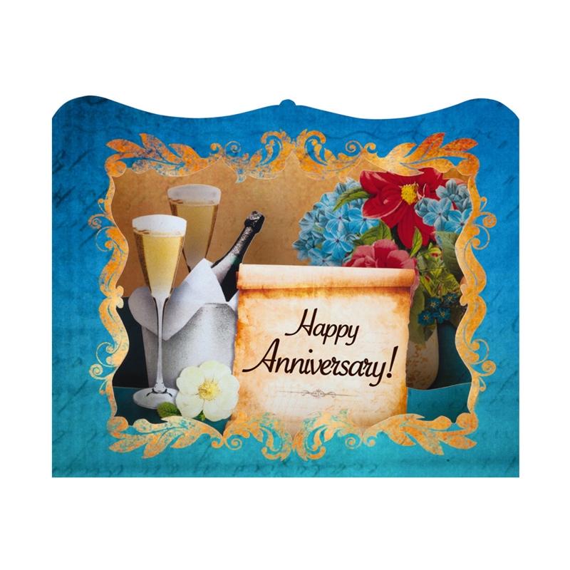 Продукт Gespaensterwald 3D картичка, Happy Anniversaryна ниска цена с бърза доставка - BestPC.BG