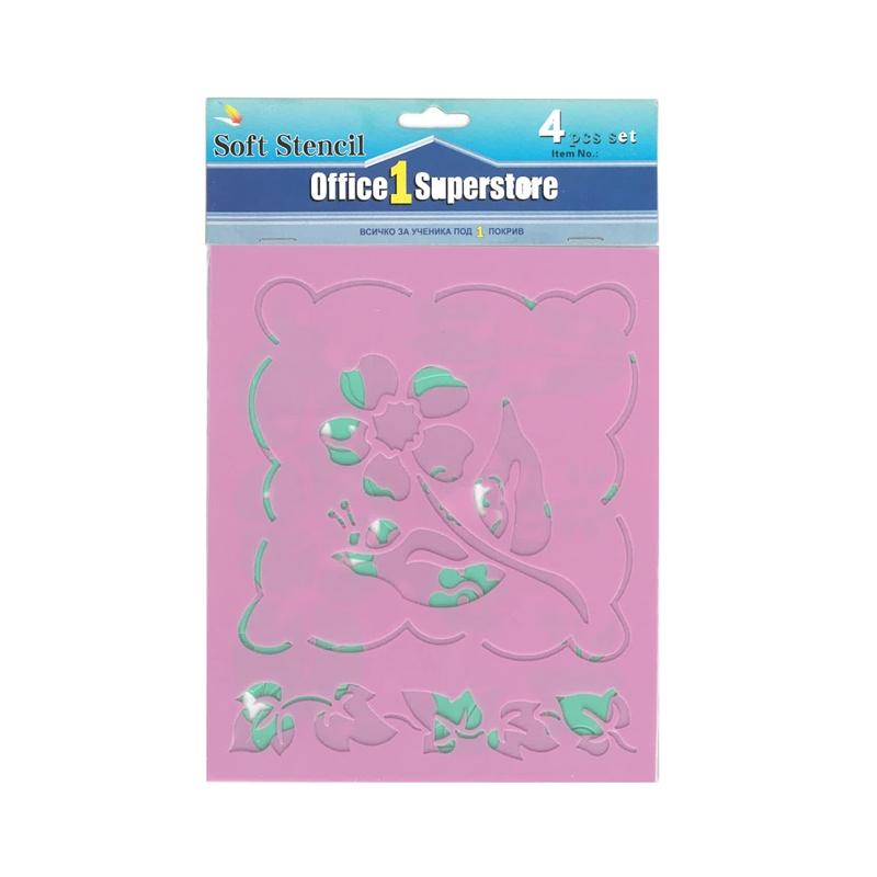 Шаблон за рисуване, 4 мотивана ниска цена с бърза доставка - BestPC.BG