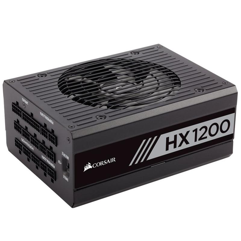 Захранване CORSAIR HX Series HX1200 — 1200 Watt 80 PLUS Platinum Certified Fully Modular PSUна ниска цена с бърза доставка - BestPC.BG