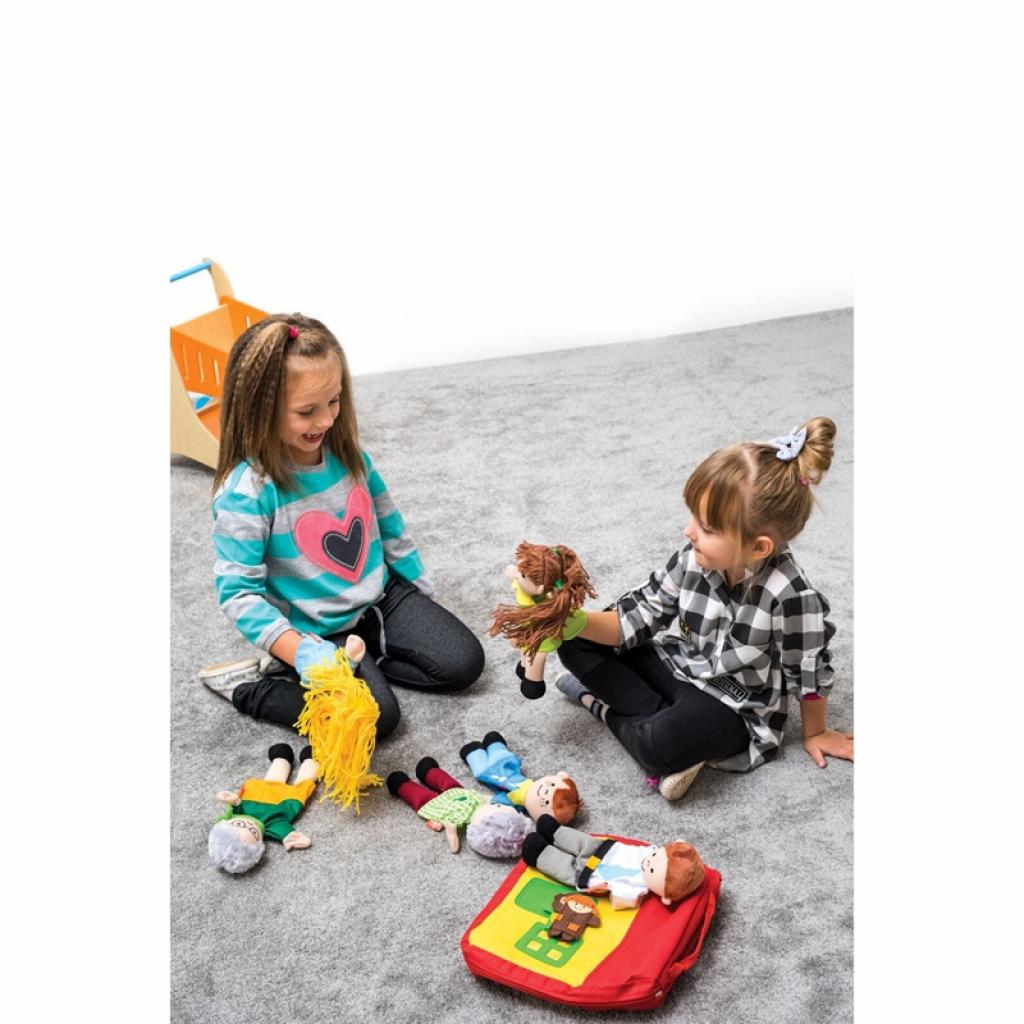 Nowa Szkola Комплект кукли за ръка, семейство, 25 cm, 6 брояна ниска цена с бърза доставка - BestPC.BG