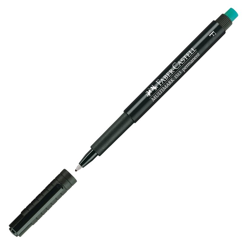 Faber-Castell Тънкописец 1513 OHP F, перманентен, 0.6 mm, черенна ниска цена с бърза доставка - BestPC.BG