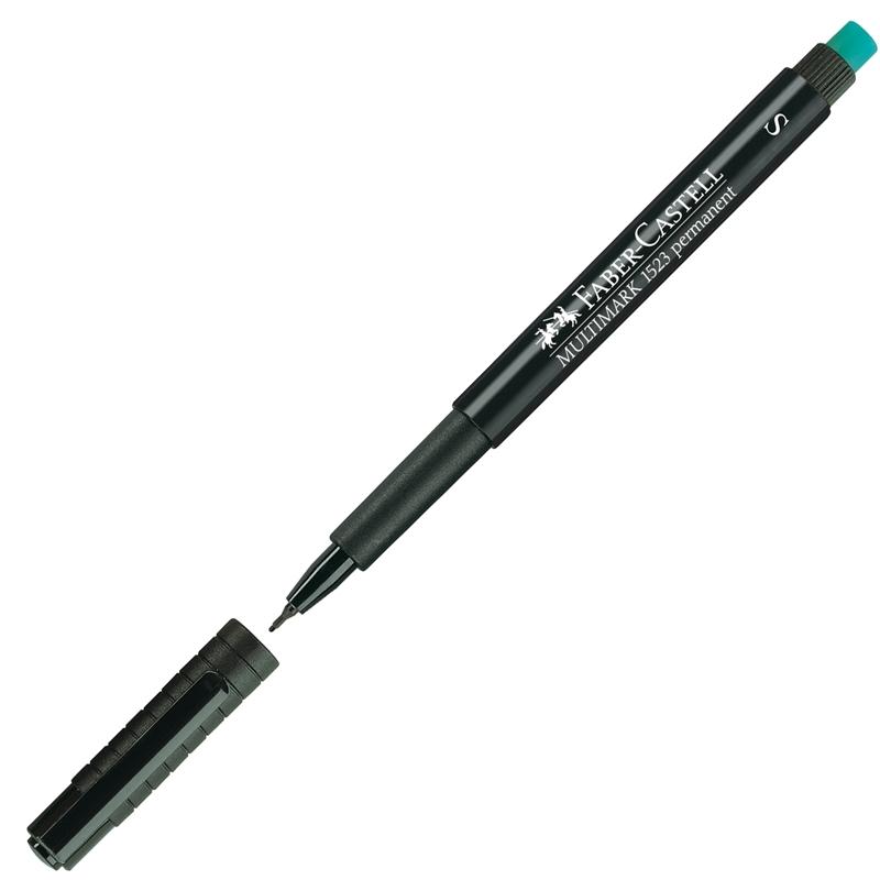 Faber-Castell Тънкописец 1523 OHP S, перманентен, 0.4 mm, черенна ниска цена с бърза доставка - BestPC.BG