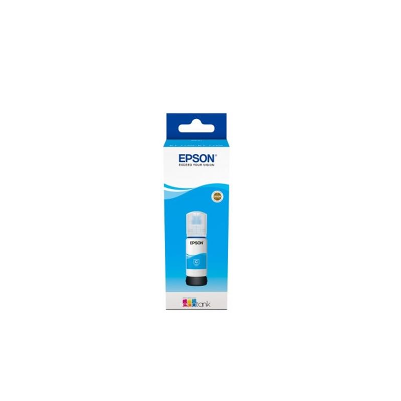 Epson Мастило Ecotank 103, L3151-L3111-L3110, 7500 страници, 65 ml, Cyanна ниска цена с бърза доставка - BestPC.BG