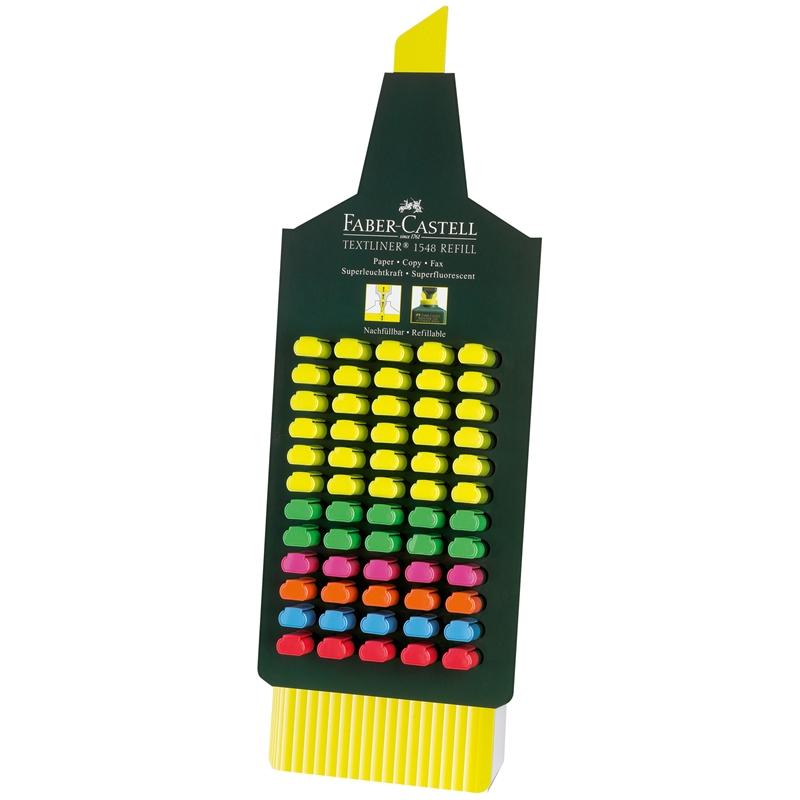 Faber-Castell Текст маркер 48, 60 броя в картонен дисплейна ниска цена с бърза доставка - BestPC.BG