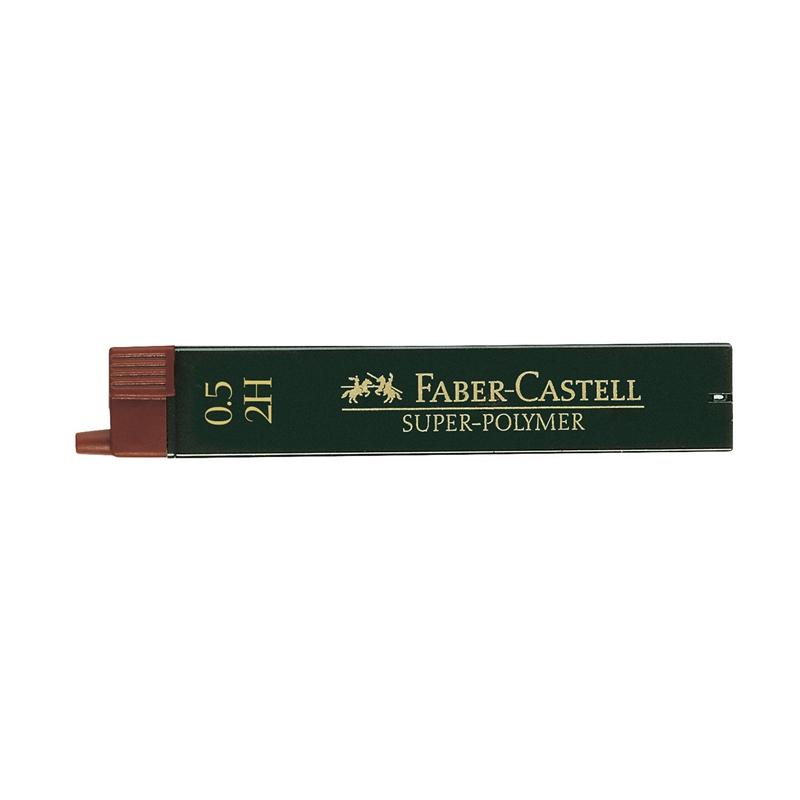 Faber-Castell Мини графити Super-Polymer, 0.5 mm, 2H, 12 брояна ниска цена с бърза доставка - BestPC.BG
