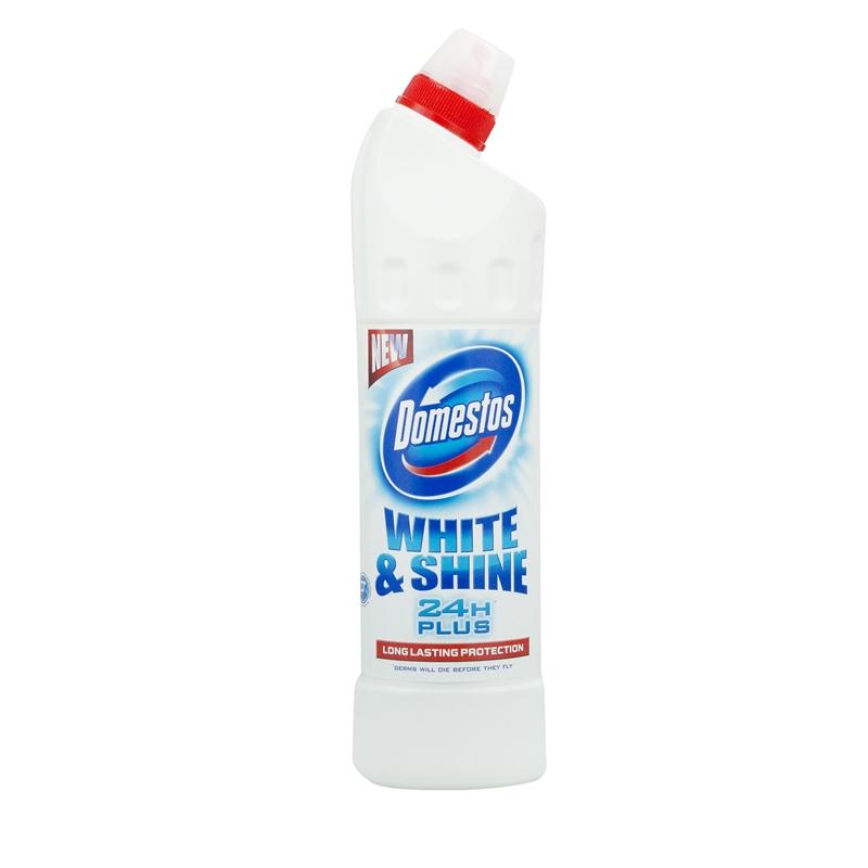 Почистващ продукт Domestos Препарат за почистване White & Shine, универсален, 750 mlна ниска цена с бърза доставка - BestPC.BG