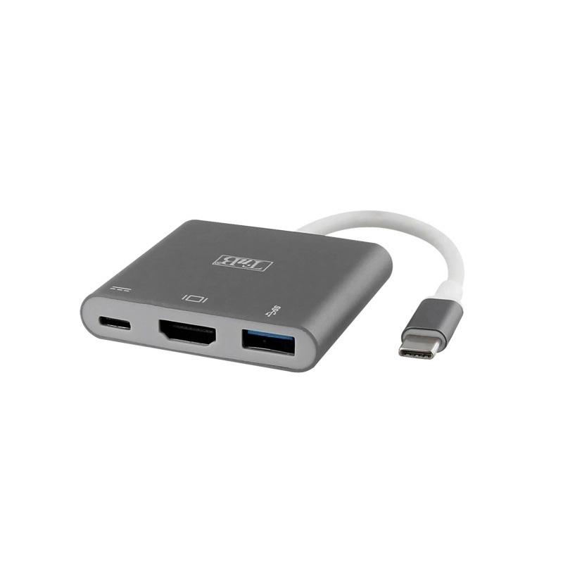 TNB Адаптер, троен, USB C, USB A, HDMIна ниска цена с бърза доставка - BestPC.BG
