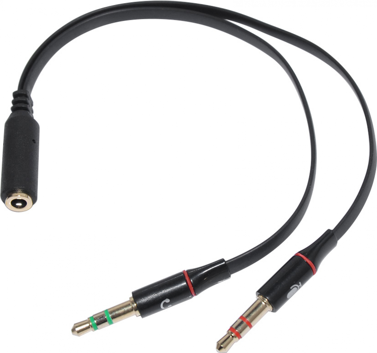 Кабел/адаптер Makki преходник Adapter 3.5mm 4pin F - 2 x 3.5mm M - MAKKI-CBL-SP40на ниска цена с бърза доставка - BestPC.BG