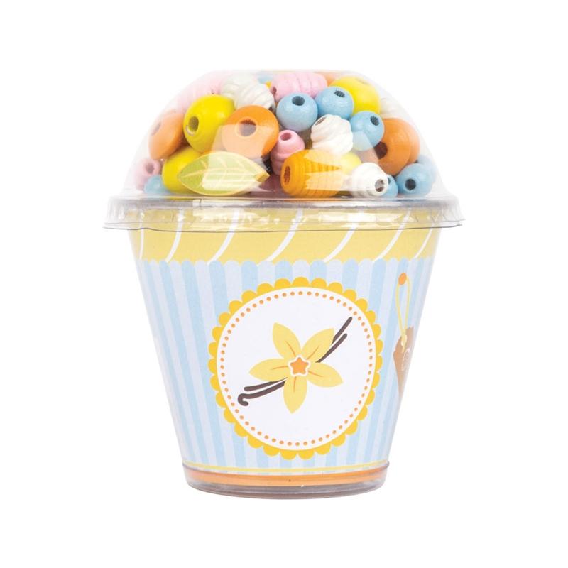 Small Foot Мъниста за нанизване, във форма за кексче, асортина ниска цена с бърза доставка - BestPC.BG