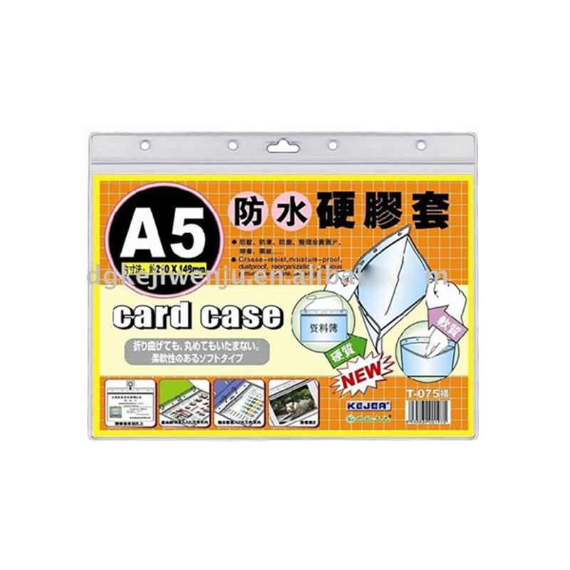 KEJEA Джоб за документи, с перфорация, водоустойчив, А5, прозраченна ниска цена с бърза доставка - BestPC.BG