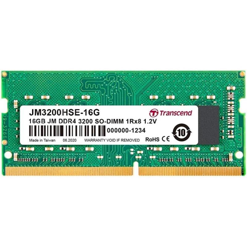 Памет 16GB DDR4 SoDIMM 3200 Transcendна ниска цена с бърза доставка - BestPC.BG