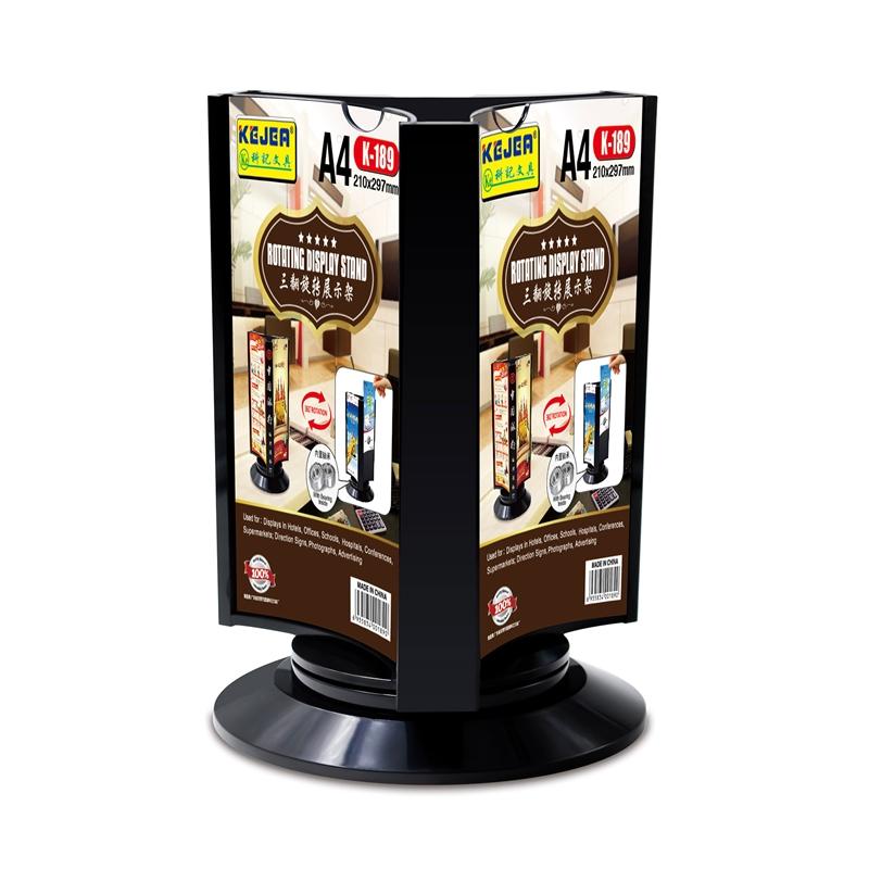 KEJEA Информационна поставка, с три позиции, А4, чернана ниска цена с бърза доставка - BestPC.BG