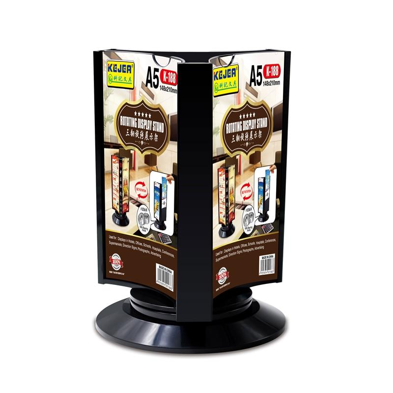 KEJEA Информационна поставка, с три позиции, А5, чернана ниска цена с бърза доставка - BestPC.BG